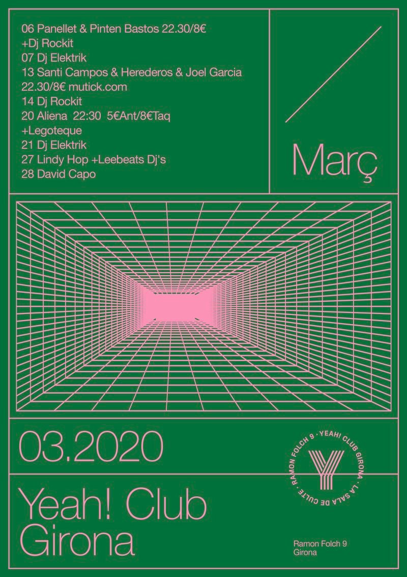 “yeah!”, by Quim Marin - typo/graphic posters
