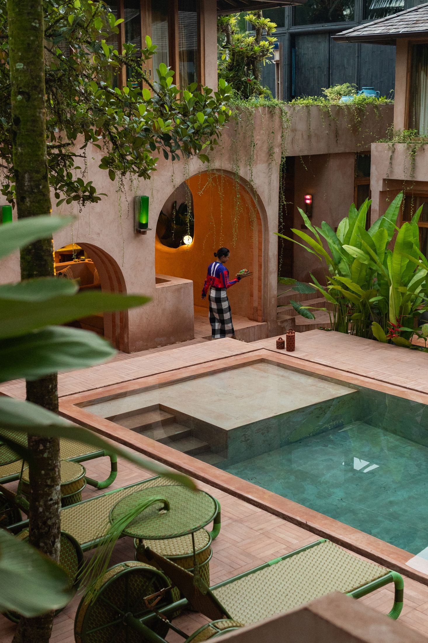 From Derelict Bunker to Modern Day Babylon: Moon Gang Ubud by YSG Studio.
